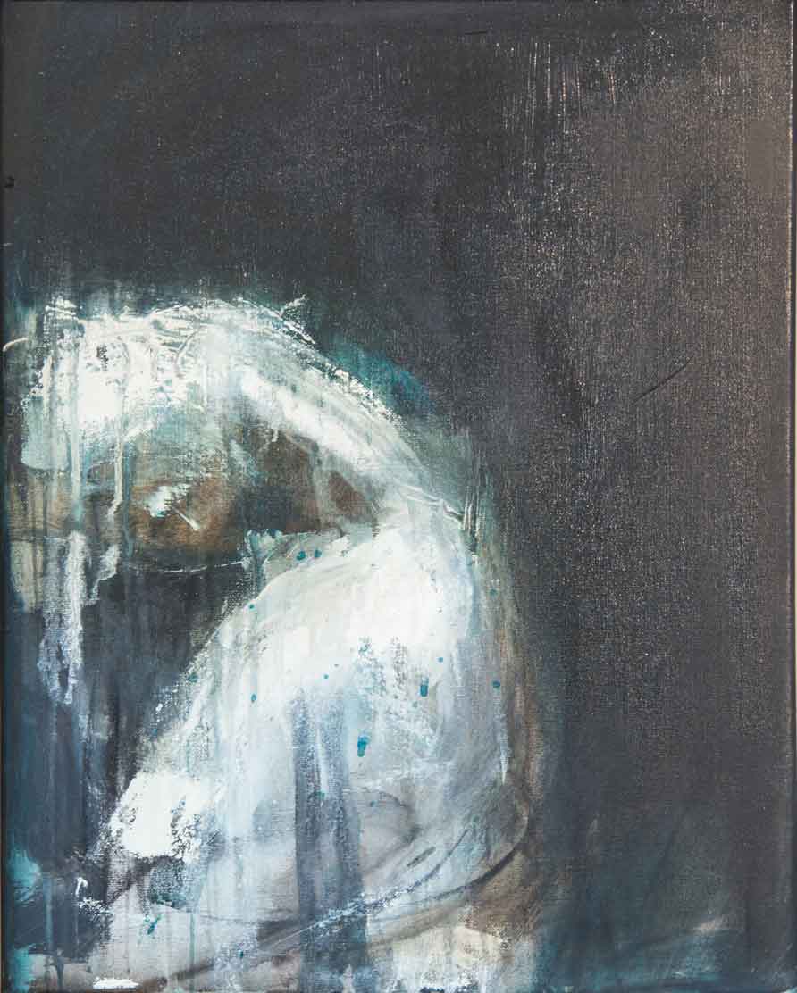 Oil and acrylic on canvas