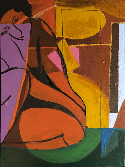Acrylic on canvas