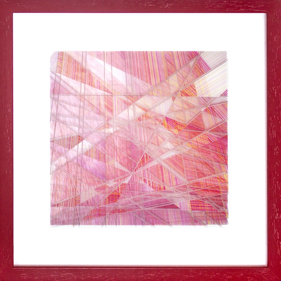 Red Strachan Signals Red Perspex panels with CNC Etch and UV cure print